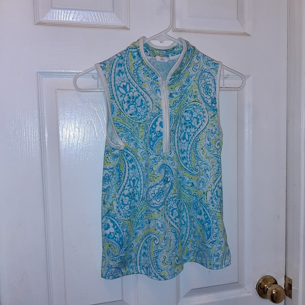 Sigrid Olsen Tennis Tank Top